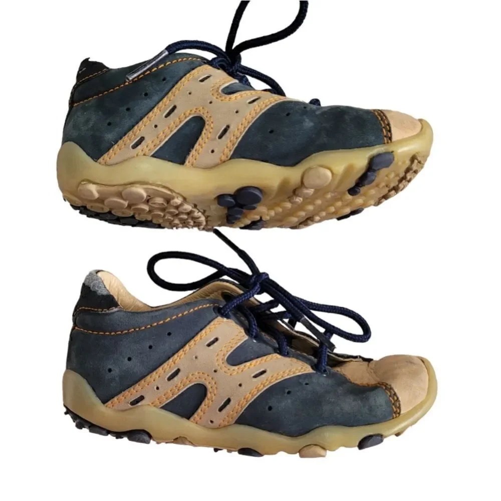 Geox Boy's Leather Sneakers
